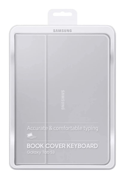 Official Samsung Tab S3 Keyboard Cover case EJ-FT820 Grey