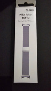 Official Samsung Galaxy Watch 4 / 5 Milanese metal band strap Grey