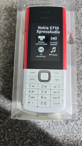 Original Nokia 5710 XpressAudio XA TA-1504 DS Mobile phone white