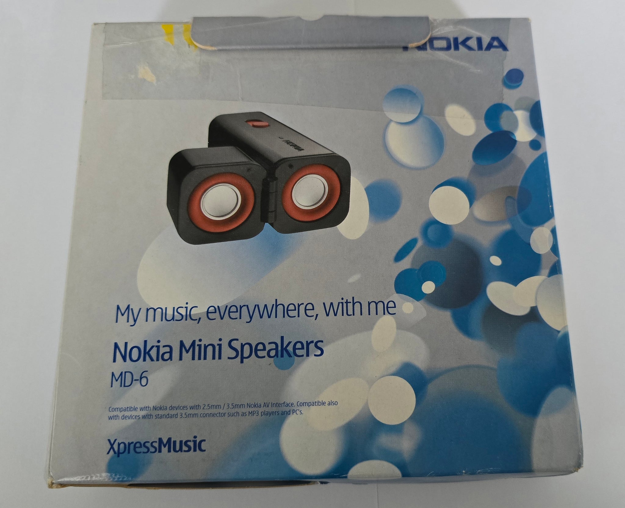 Genuine Nokia MD-6 mini Speaker Black