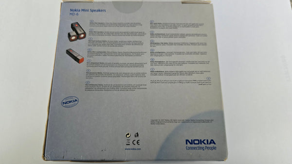 Genuine Nokia MD-6 mini Speaker Black