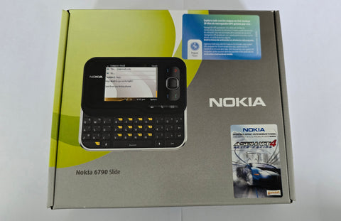 Brand New Nokia 6790 slide sim free unlocked mobile phone Black boxed