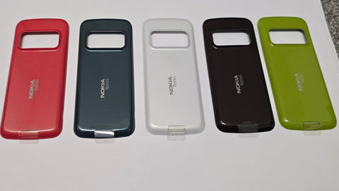 5 x Original  Nokia N79 battery covers Red, green , blue , brown, white