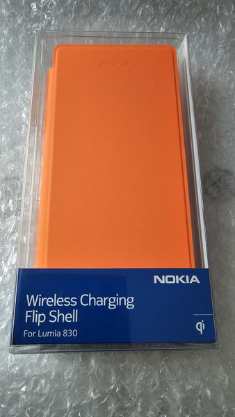 Nokia CP-627 Wireless Qi Charging Flip Hard Shell Case Cover for Nokia Lumia 830