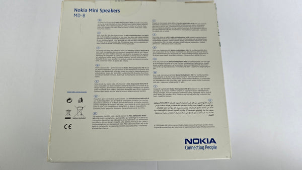 Genuine Nokia MD-8 mini Speaker White