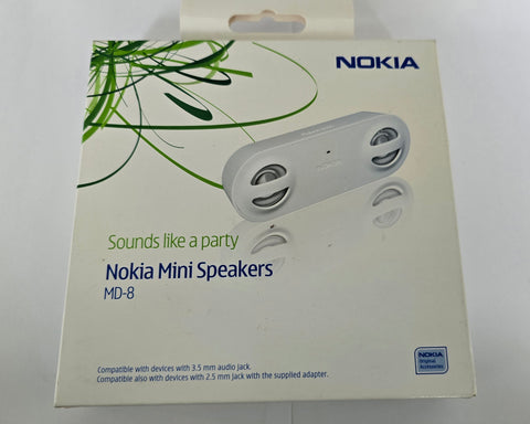 Genuine Nokia MD-8 mini Speaker White