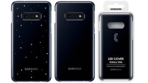 Official Genuine Samsung Galaxy S10 LED Back Cover Case Black