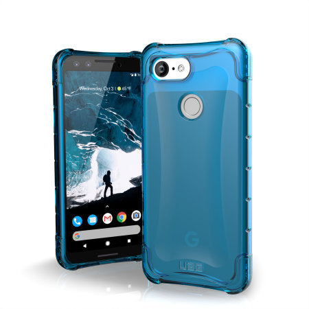 Genuine Urban Armor Gear UAG Google Pixel 3 Plyo Tough Case Cover Blue