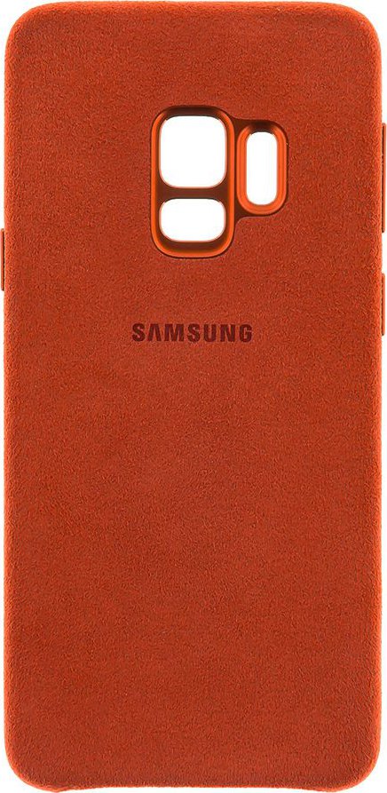 Official Genuine Samsung Galaxy S9 ALCANTRA Cover / Case Red