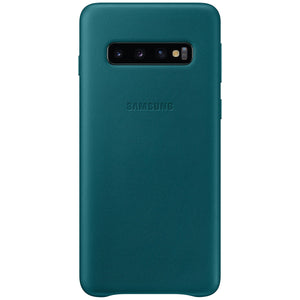 Official Genuine Samsung Galaxy S10 Leather Protective Case Cover - Green