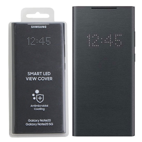 Official Genuine Samsung Galaxy Genuine Note20 LED View Case Cover Black