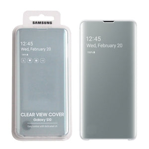 Official Genuine Samsung Galaxy S10 Clear View Flip Case Cover
