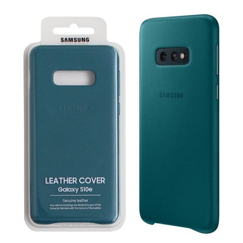 Official Genuine Samsung Galaxy S10e Leather Protective Case Cover Green
